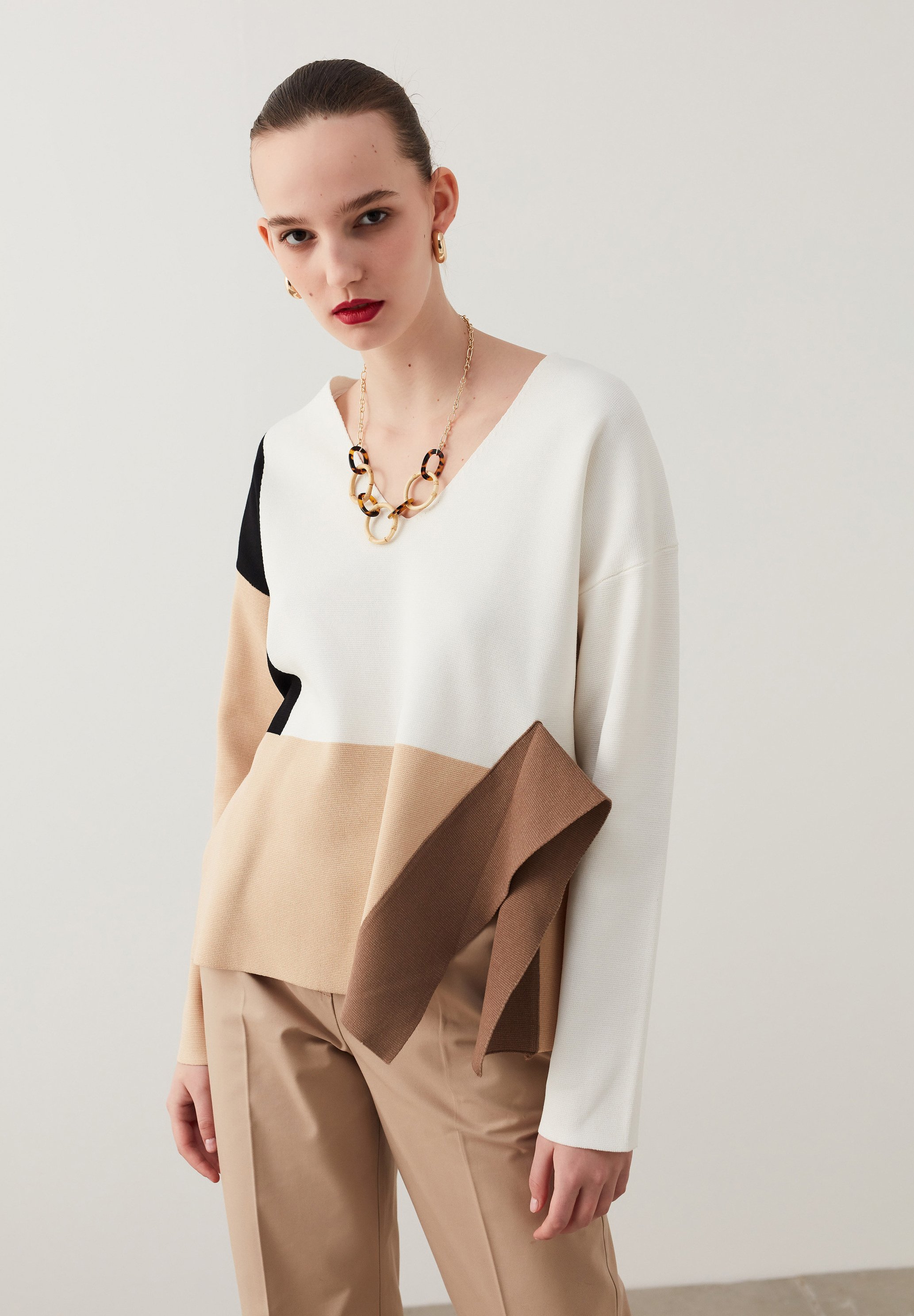 Ipekyol Jumper - brown - Zalando.de