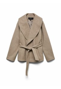 VMANNE BERGEN - Krátký kabát - chocolate chip