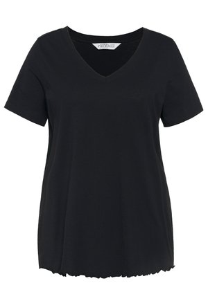 Studio Untold Basic T-shirt - schwarz