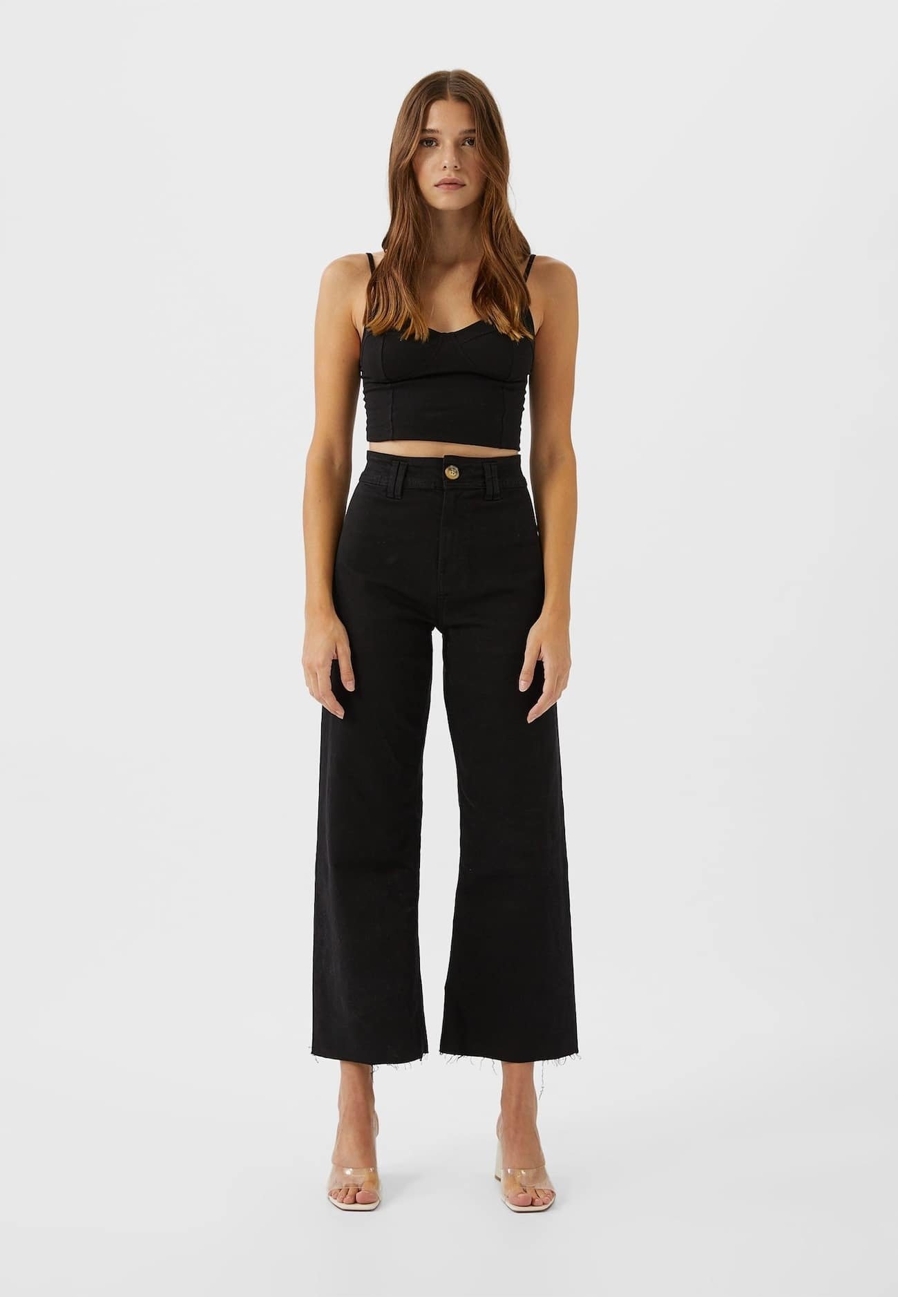 Stradivarius Jeans a zampa - black/nero - Zalando.it