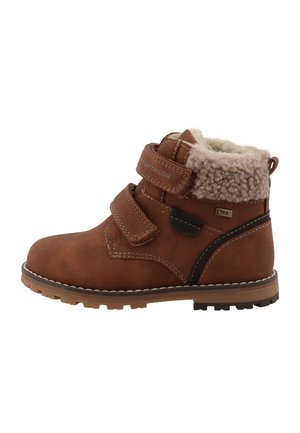 TOM TAILOR, STIEFEL UNISEX - Χειμερινές μπότες - cognac