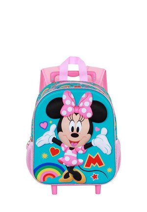DISNEY MINNIE MOUSE GREET SMALL - Valise à roulettes - minnie mouse turquoise
