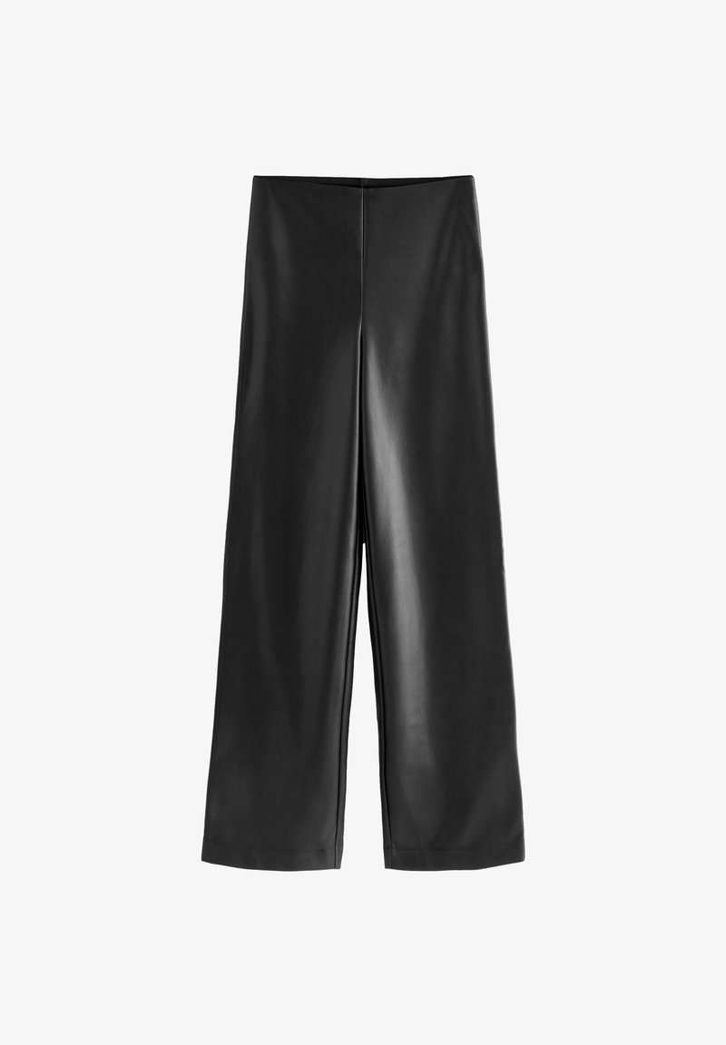 Next SMOOTHING WIDE LEG - REGULAR FIT - Bukser - black
