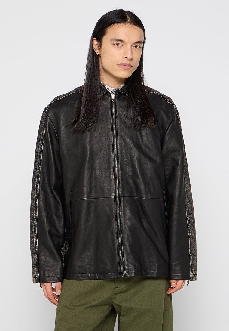 Diesel Leren jas zwart Diesel Leren jas zwart