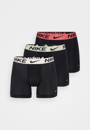 3 PACK - Trumpikės - black coral/olive aura/rose