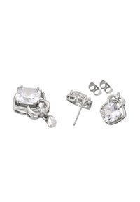 faina SET - Øreringe - silver-coloured