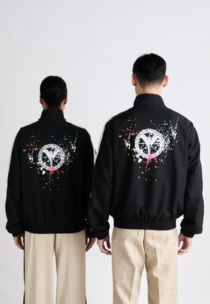 Carlo Colucci JACKET UNISEX - Sportinė striukė - black