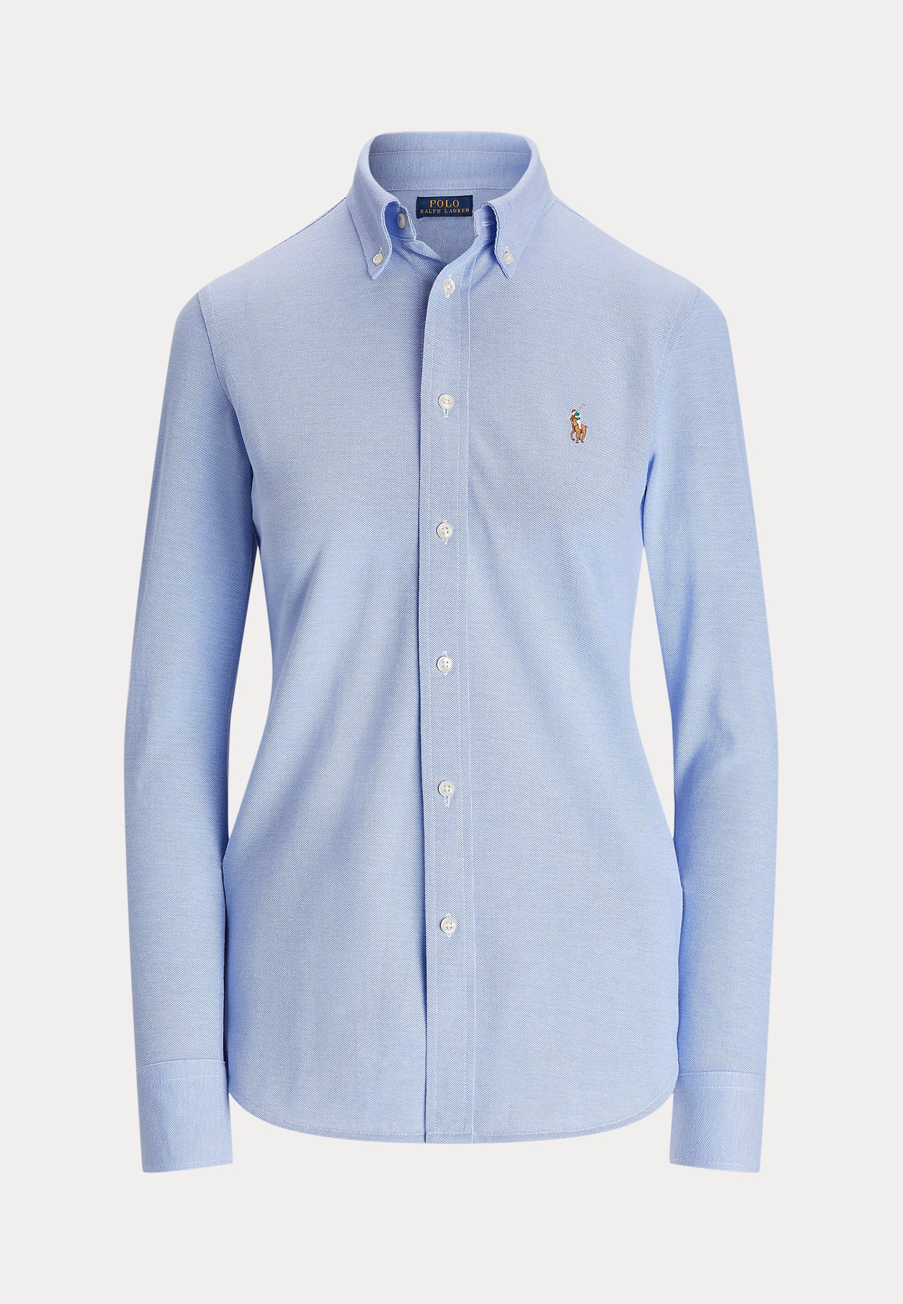 Polo Ralph Lauren HEIDI LONG SLEEVE - Button-down blouse - harbor