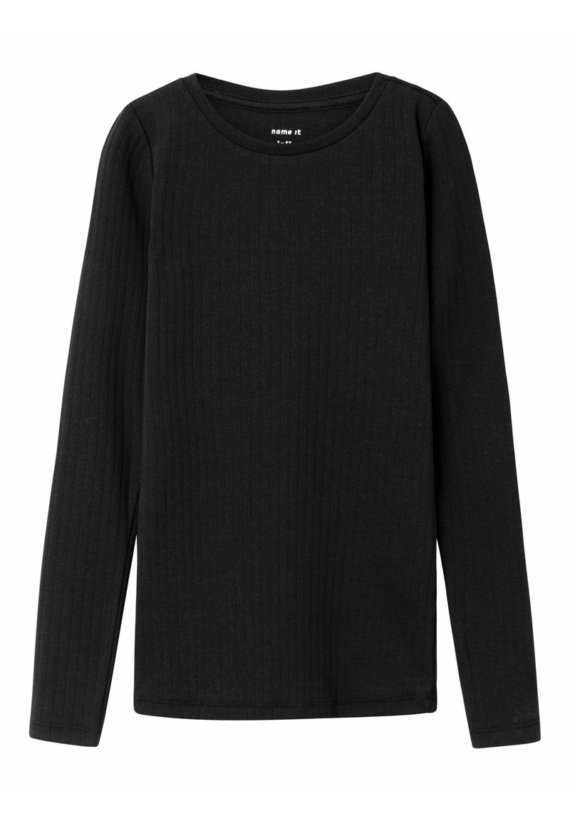 Name it Langarmshirt - black