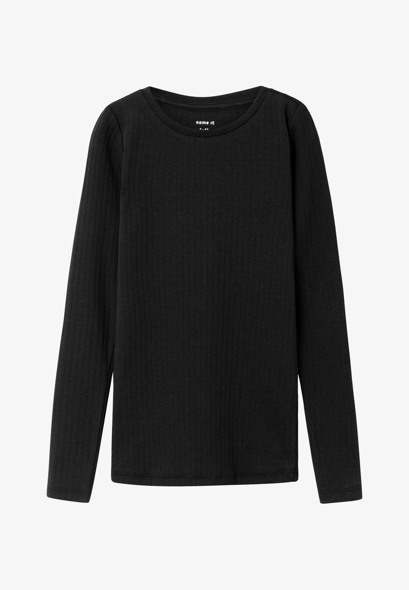 Name it Langarmshirt - black