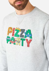 OppoSuits TMNT™ PIZZA TIME - Felpa - grey