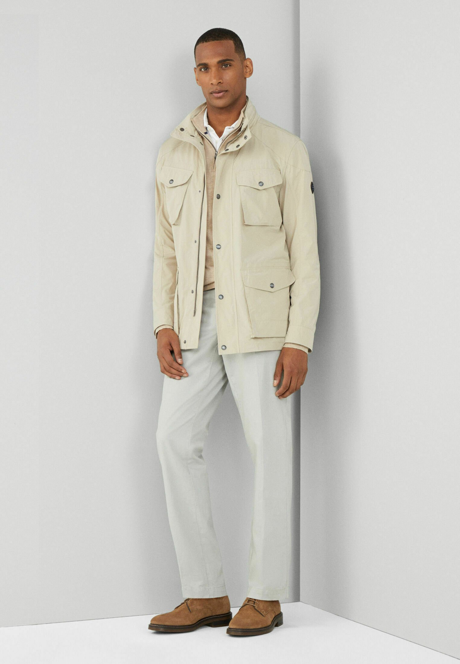 Hackett London HACKETT LONDON - Light jacket - taupe beige