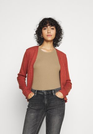 VIRIL - Gilet - burnt henna