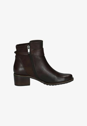 Caprice, STIEFELETTE - Lage laarzen - dk brown comb