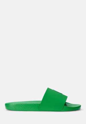 Polo Ralph Lauren SLIDE - Baseina iešļūcenes - green