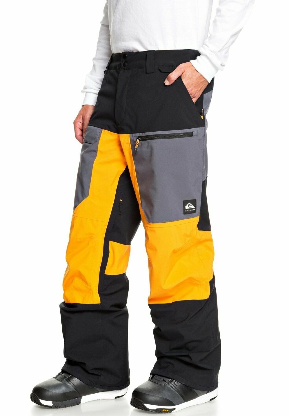 Quiksilver STRETCH - Snow pants - flame 