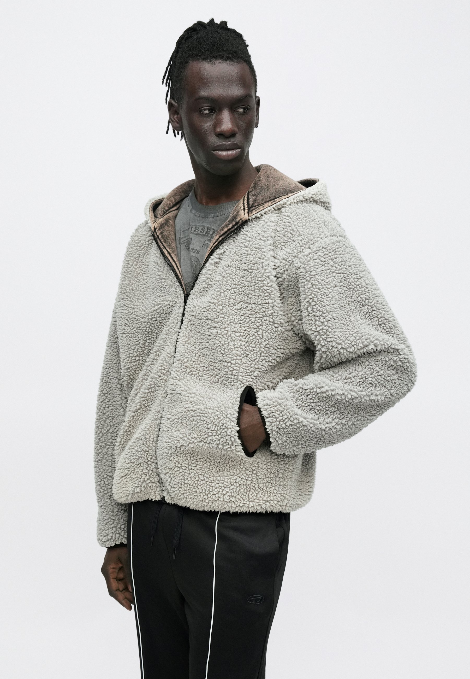 Diesel BRYAN - Winter jacket - black - Zalando.co.uk