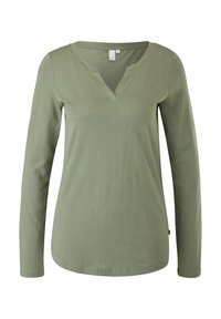 À MANCHES LONGUES AU STYLE SOIGNÉ - Longsleeve - khaki oliv