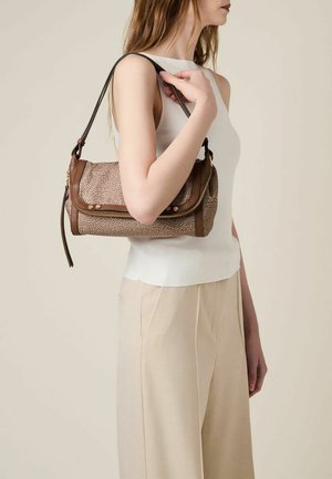 Borbonese, FRAME CROSSOVER SMALL - Håndtasker - beige marrone