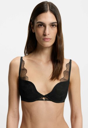 SPACER PLUNGE GINGKO - Reggiseno con ferretto - black one