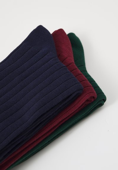 Polo Ralph Lauren CREW SOCK UNISEX 3 PACK - Meias - navy multi