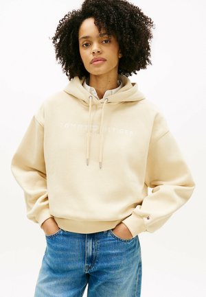 CORP LOGO - Hoodie - country ivory