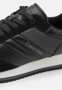 Calvin Klein LACE UP - Trainers - black/magnet