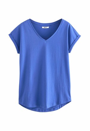 Next RICH CAP SLEEVE  - REGULAR FIT - Pamata T-krekls - blue