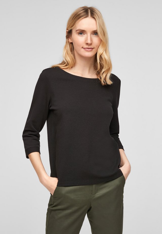 3/4-MOUWEN - Langarmshirt - black