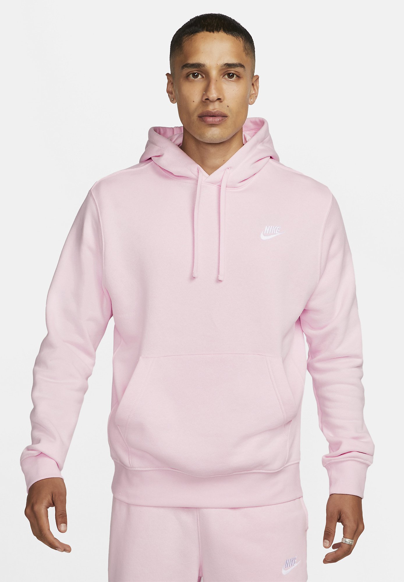 Nike Sportswear SPORTSWEAR CLUB FLEECE Sudadera pink foam/pink