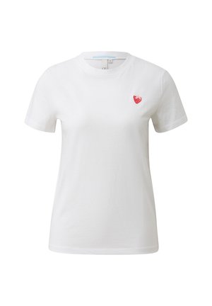 QS, T-SHIRT - T-shirt basique - weiß
