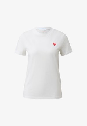 QS, T-SHIRT - T-shirt basique - weiß