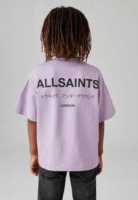 smALLSAINTS REGULAR FIT - CREW  - Marškinėliai su spaudiniu - purple