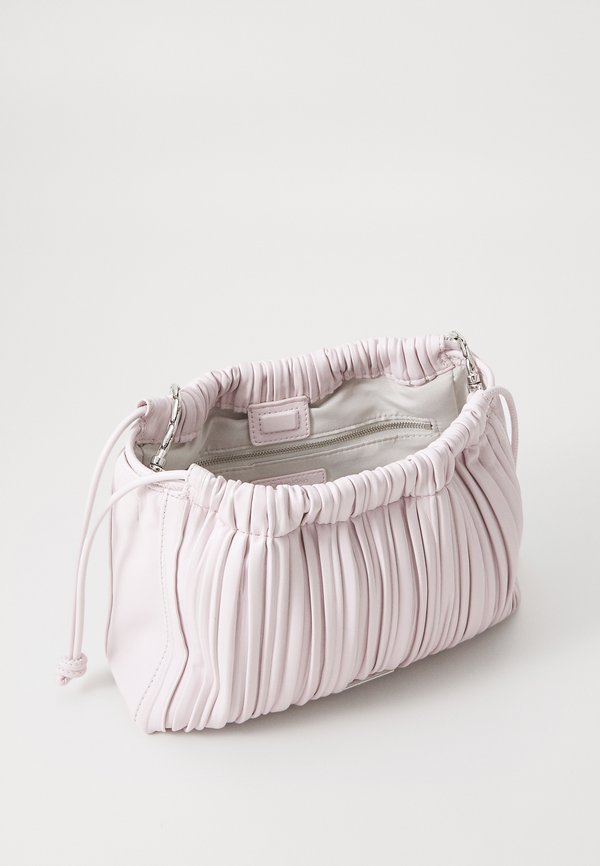DRAWSTRING PLISSE CROSSBODY - Cross body bag - orchid ice3