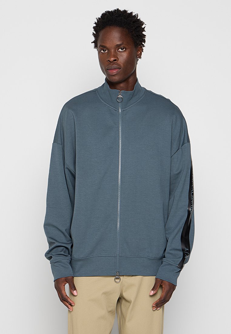 Armani Exchange Sweater met rits petrol Armani Exchange Sweater met rits petrol