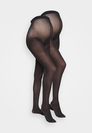 MOM 2 PACK - Tights - black