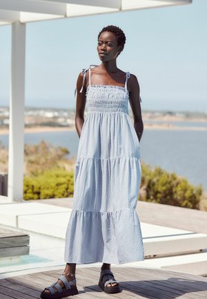 SUMMER  - Maxi dress - blue stripe