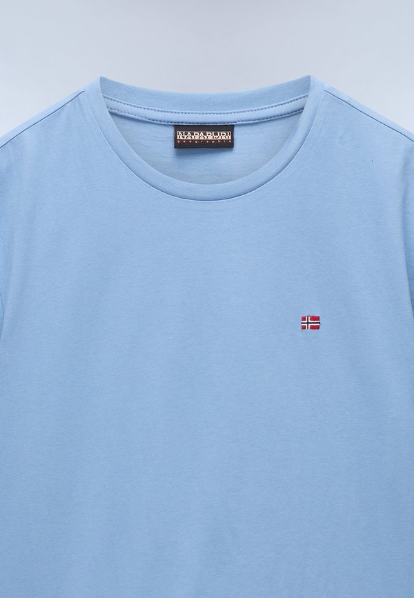 SALIS - Basic T-shirt - faded denim3