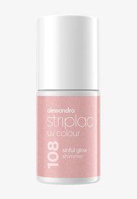alessandro - STRIPLAC UV COLOUR - Nail polish - sinful glow shimmer Thumbnail Image 1