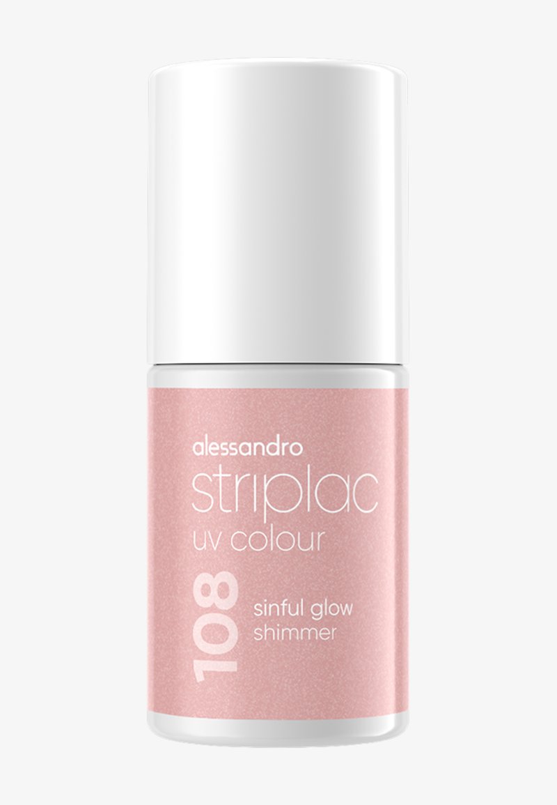 alessandro - STRIPLAC UV COLOUR - Vernis à ongles - sinful glow shimmer, Agrandir