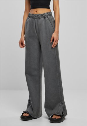 HEAVY GARMENT DYE SLIT  - Pantaloni - darkshadow