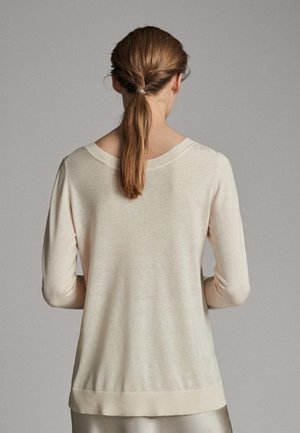 Massimo Dutti Jumper - white