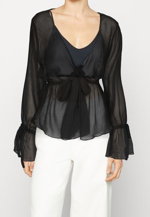 Bluse - black