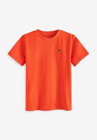 Next 4 PACK STAG EMBROIDERED SHORT SLEEVE - T-shirts basic - orange