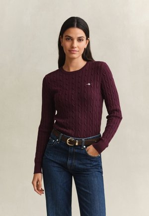 GANT Pullover - darkened wine