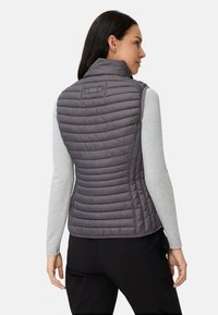 camel active STEPP MIT REFLEKTIERENDEN DETAILS - Vest - slate