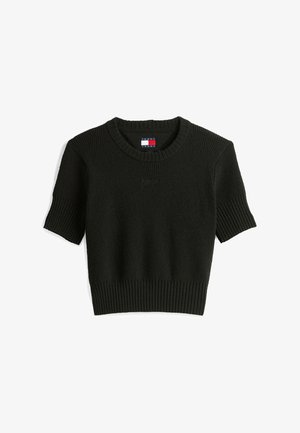 Tommy Jeans, SHORT SLEEVE - T-shirt basic - black