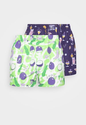 Lousy Livin Underwear, COCKTAIL AND COCONUT 2 PACK - Weite Boxershorts - smoothy