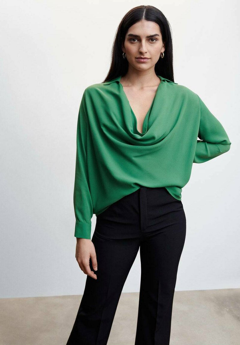 Mango SIMONA Blouse green/vert ZALANDO.FR