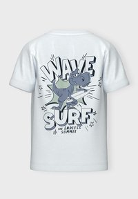 Name it 2ER SET  - Print T-shirt - weiß braun